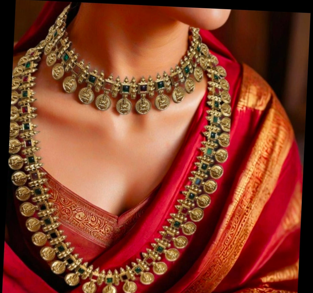 Traditional kaasu malai