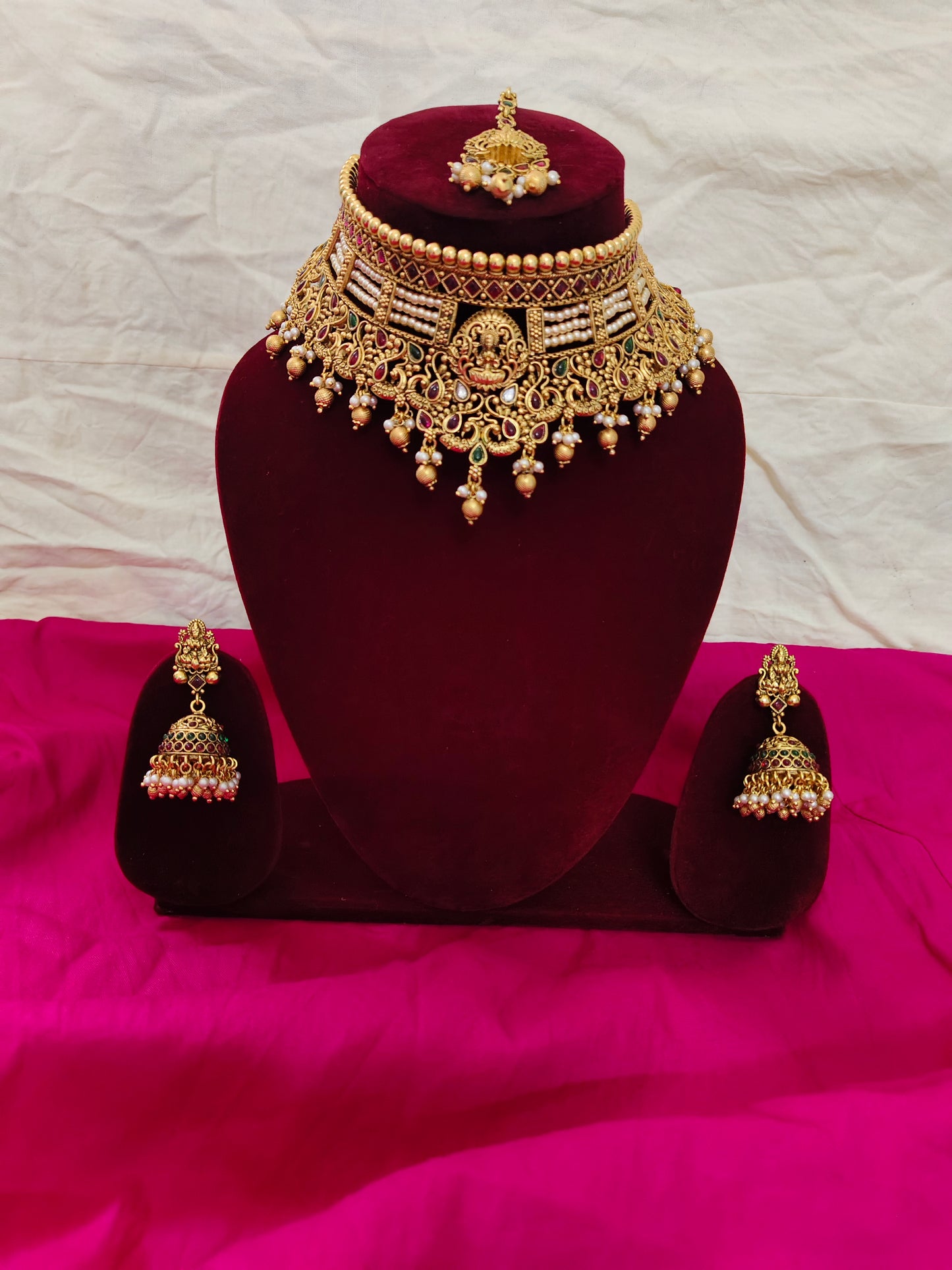 Maharani Rajwadi polish choker