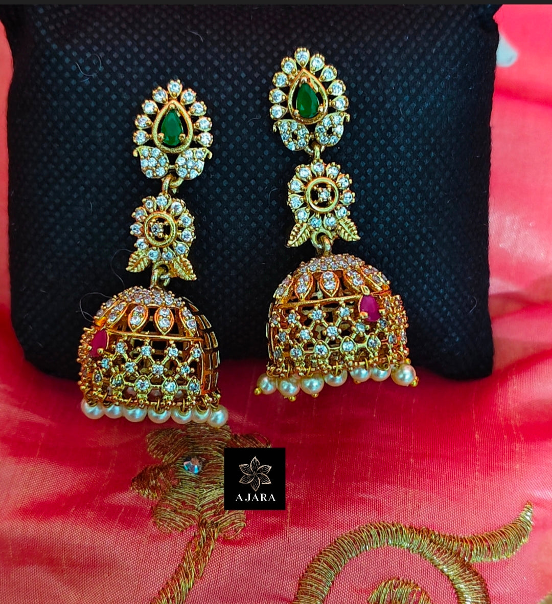 Traditional South Indian Jhumka