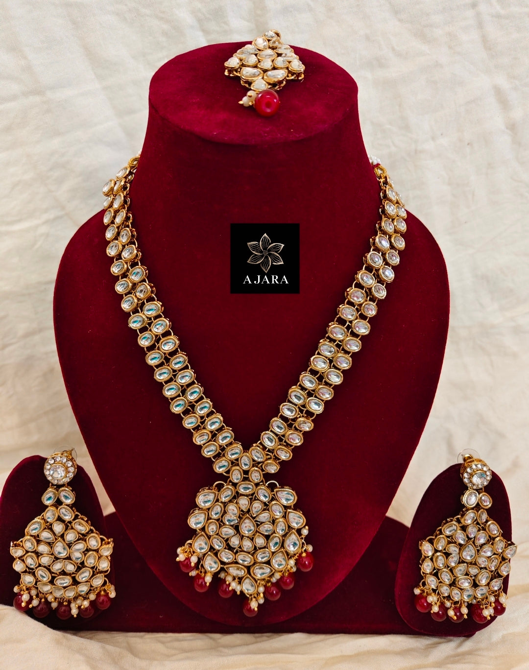 Kundan pendant set