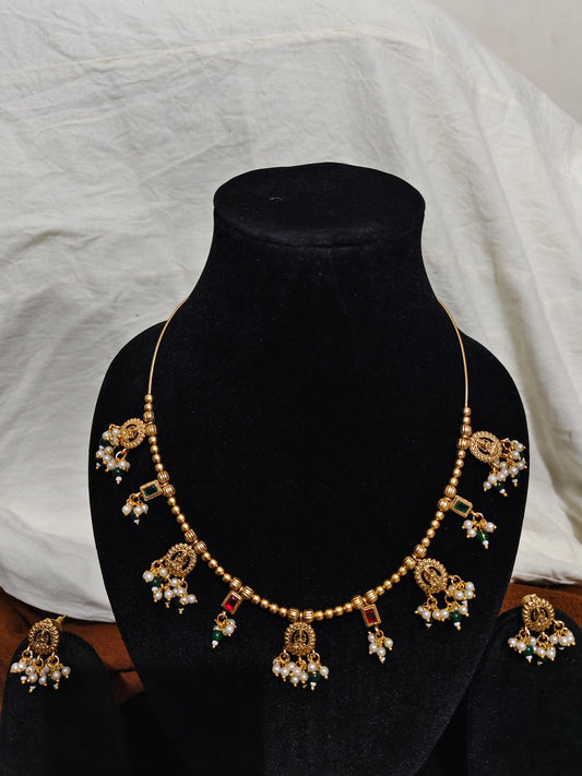Slim stylish mini temple collection set