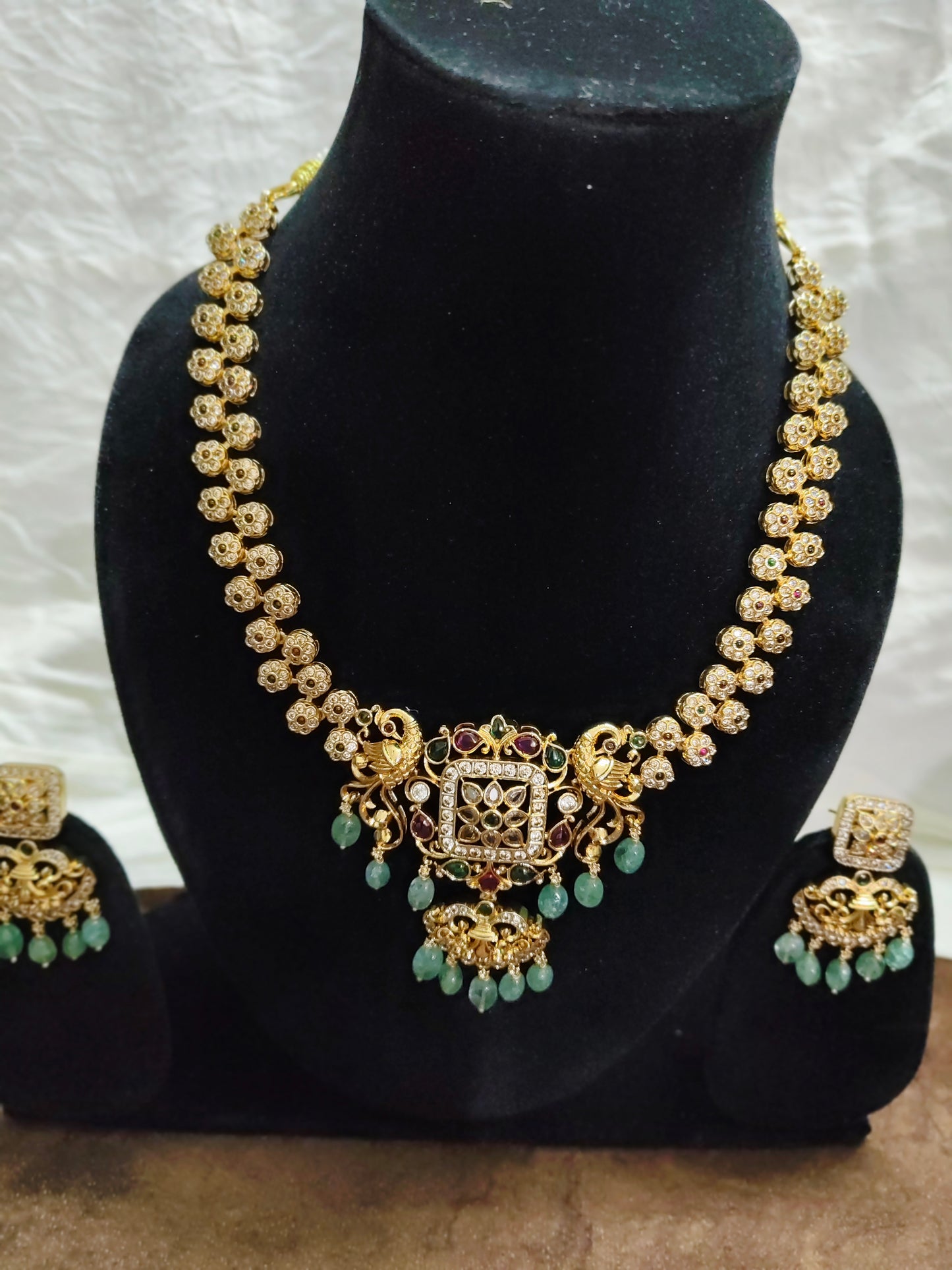 Kemp stone studded haaram