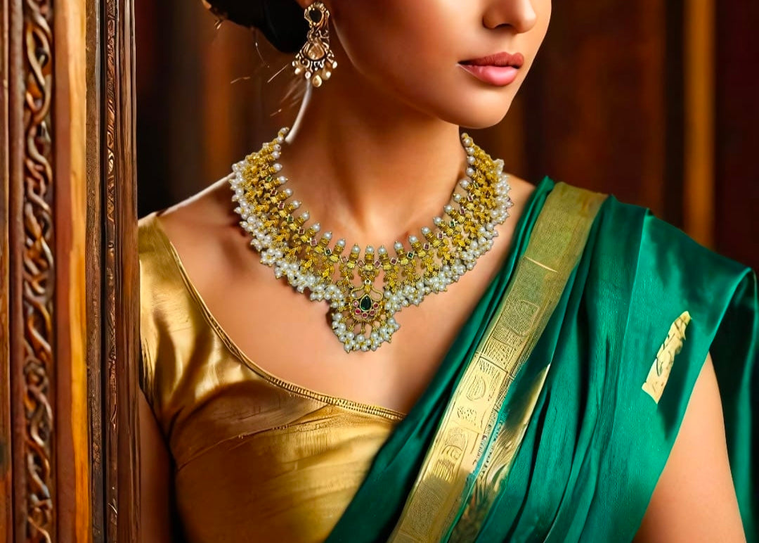 Beautiful beads necklace