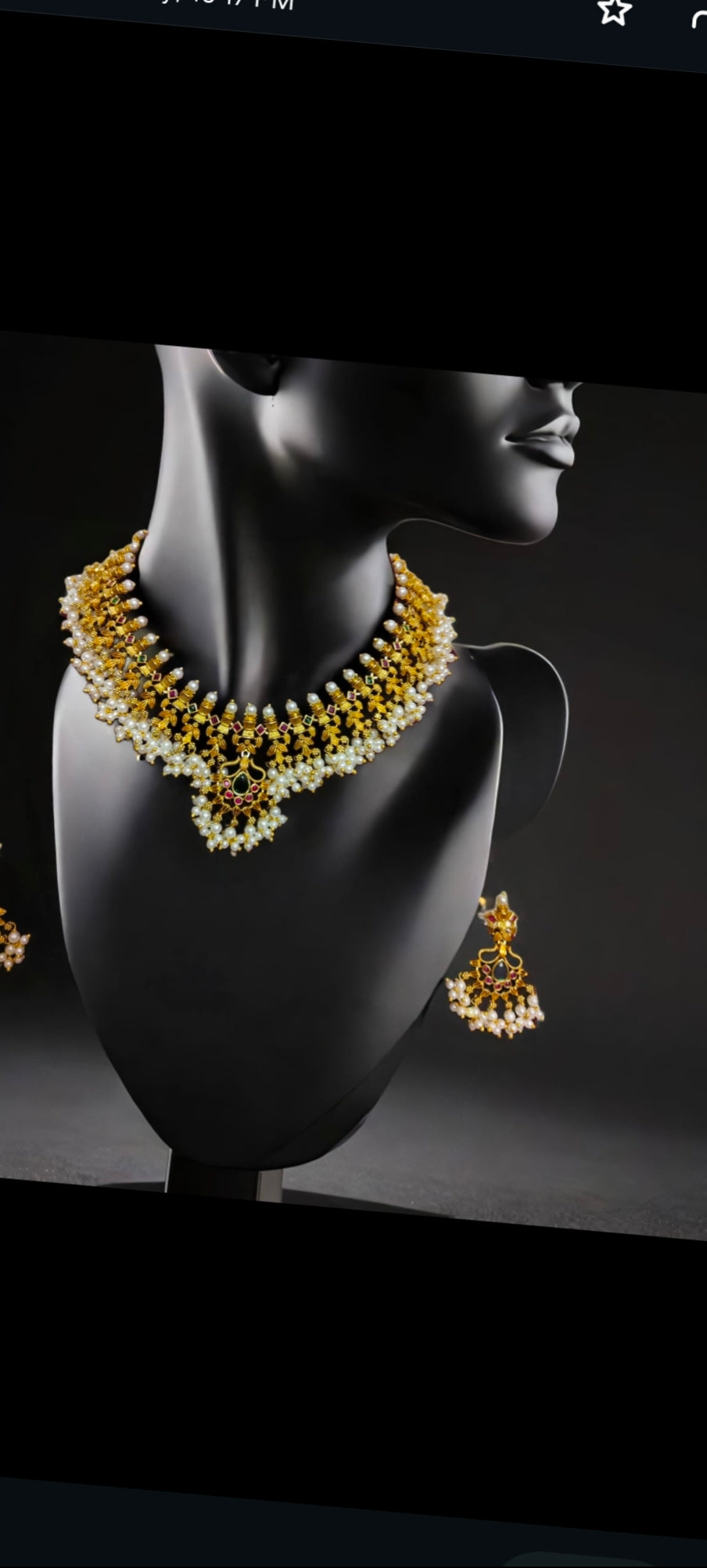 Beautiful beads necklace
