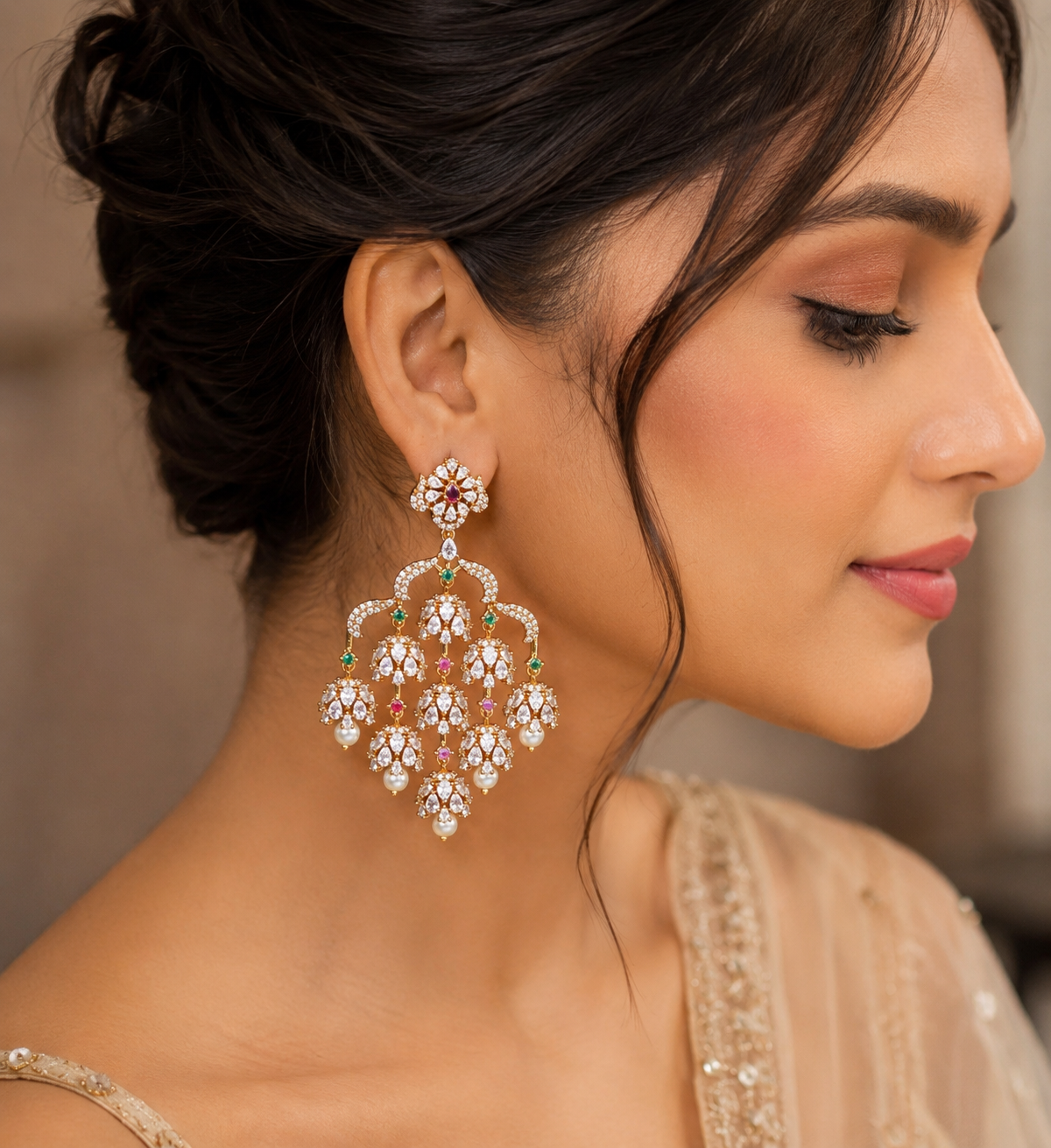 Sara diamond Jhumka